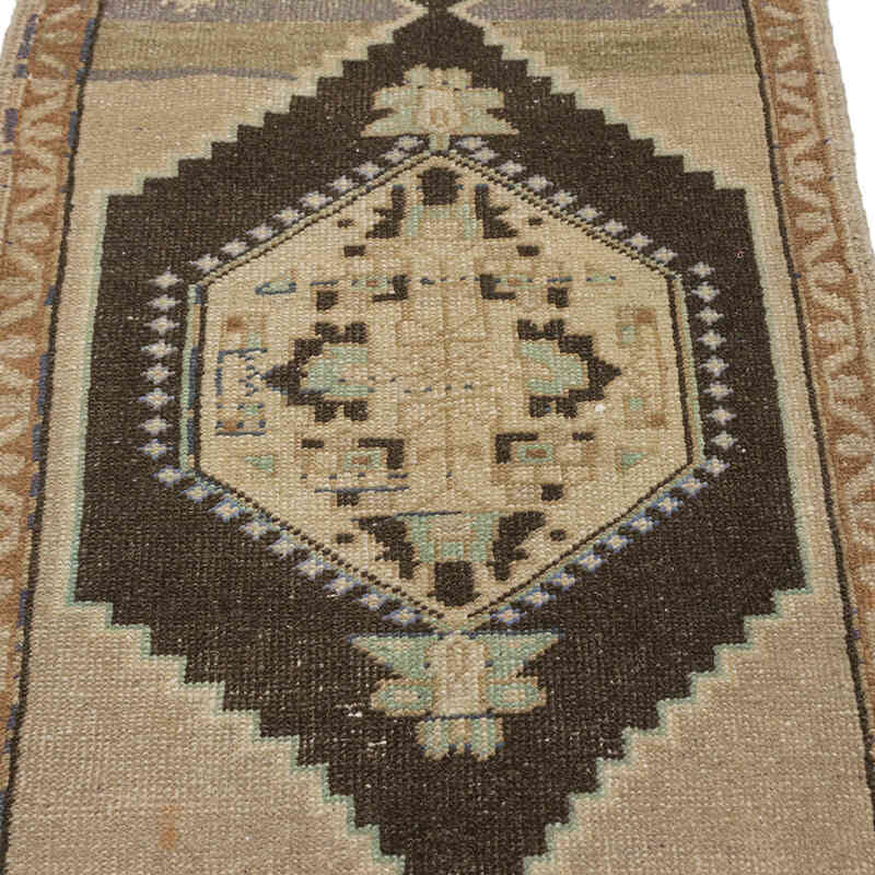 Alfombra Vintage Turca Anudada a Mano - 54 cm x 93 cm - K0076168