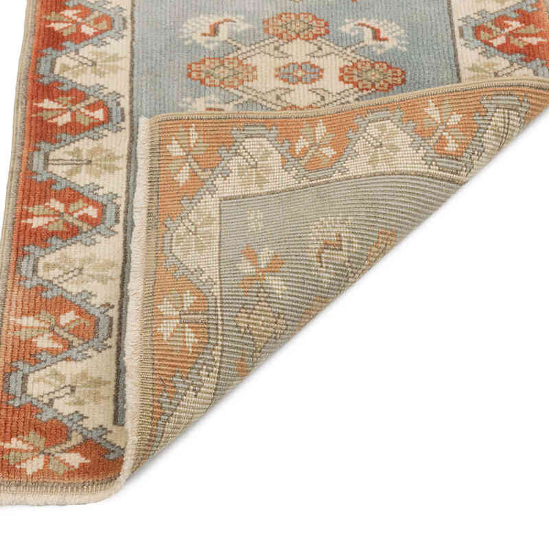 Vintage Turkish Hand-Knotted Rug - 1' 10" x 2' 4" (22" x 28") - K0076180