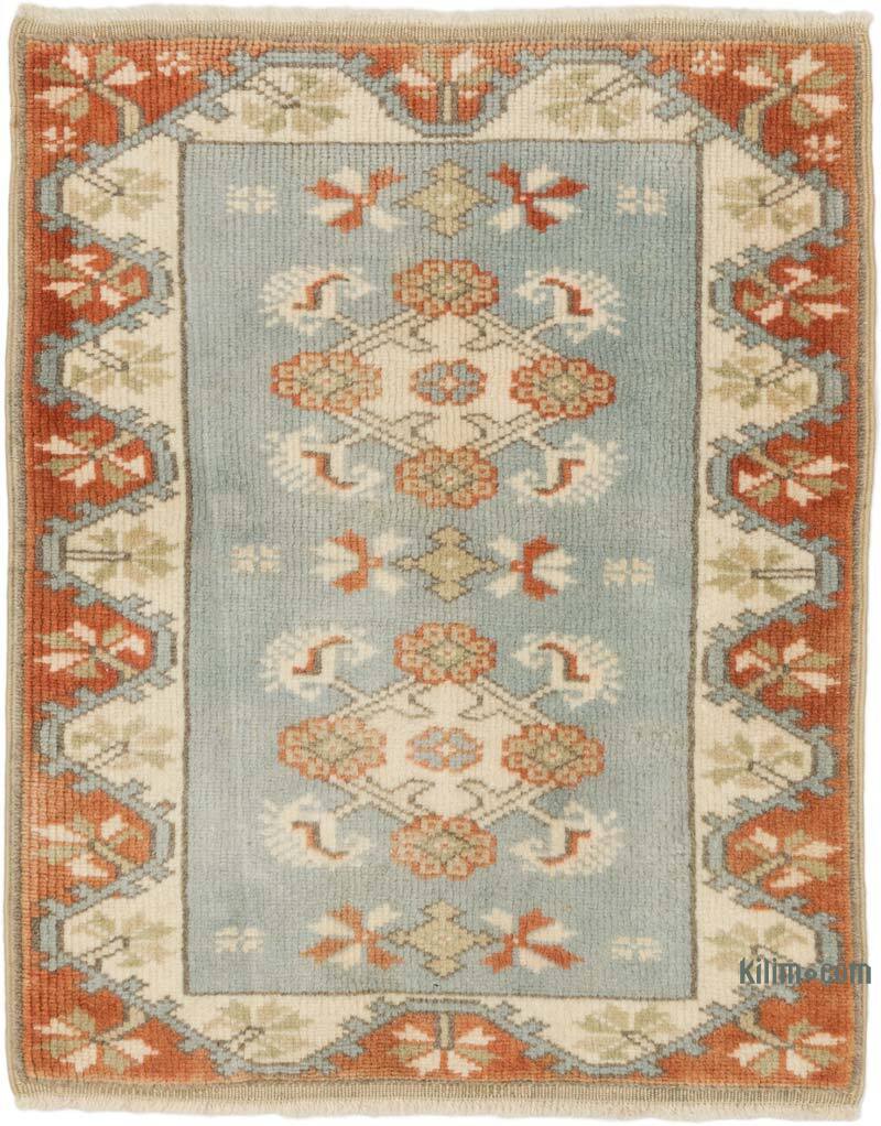 Vintage Turkish Hand-Knotted Rug - 1' 10" x 2' 4" (22" x 28") - K0076180