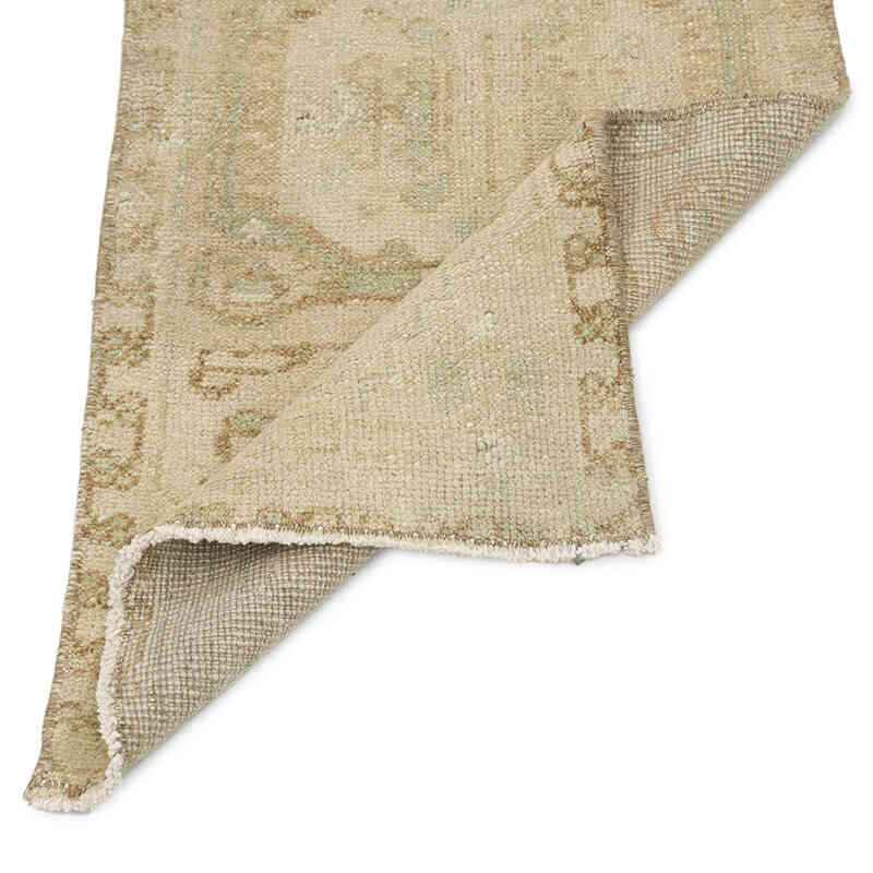 El Dokuma Vintage Halı - 43 cm x 88 cm - K0076181