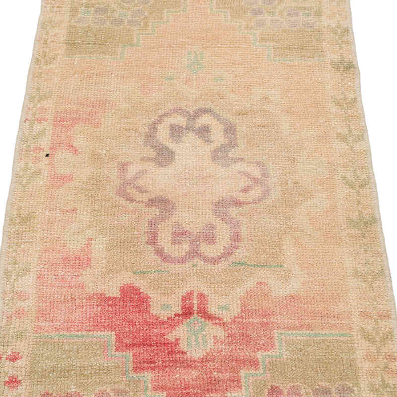 Vintage Turkish Hand-Knotted Rug - 1' 6" x 2' 9" (18" x 33") - K0076194