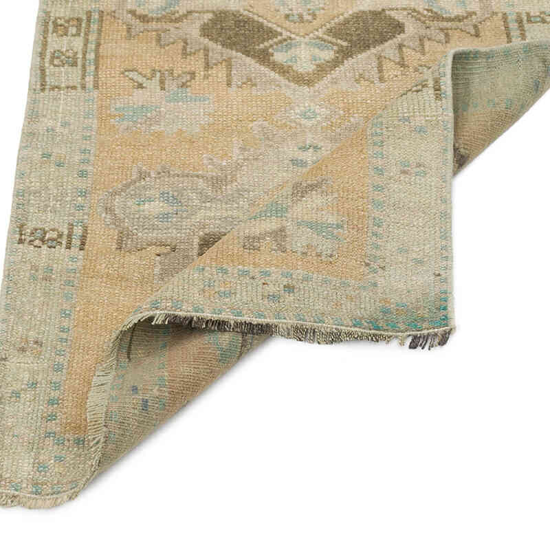 Alfombra Vintage Turca Anudada a Mano - 53 cm x 80 cm - K0076205
