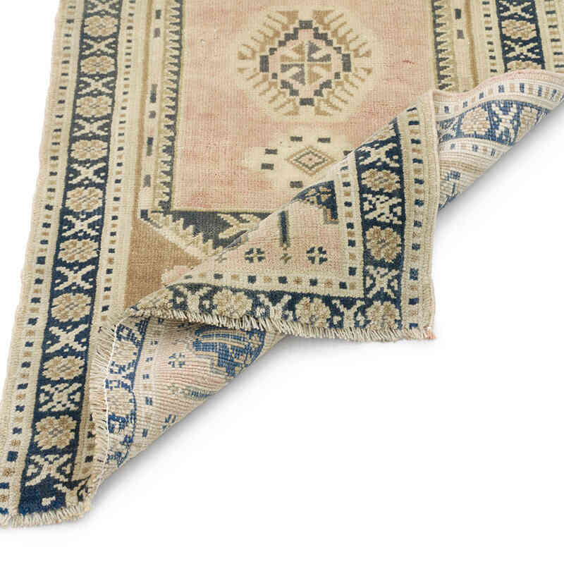 Vintage Turkish Hand-Knotted Rug - 1' 10" x 3' 5" (22" x 41") - K0076232