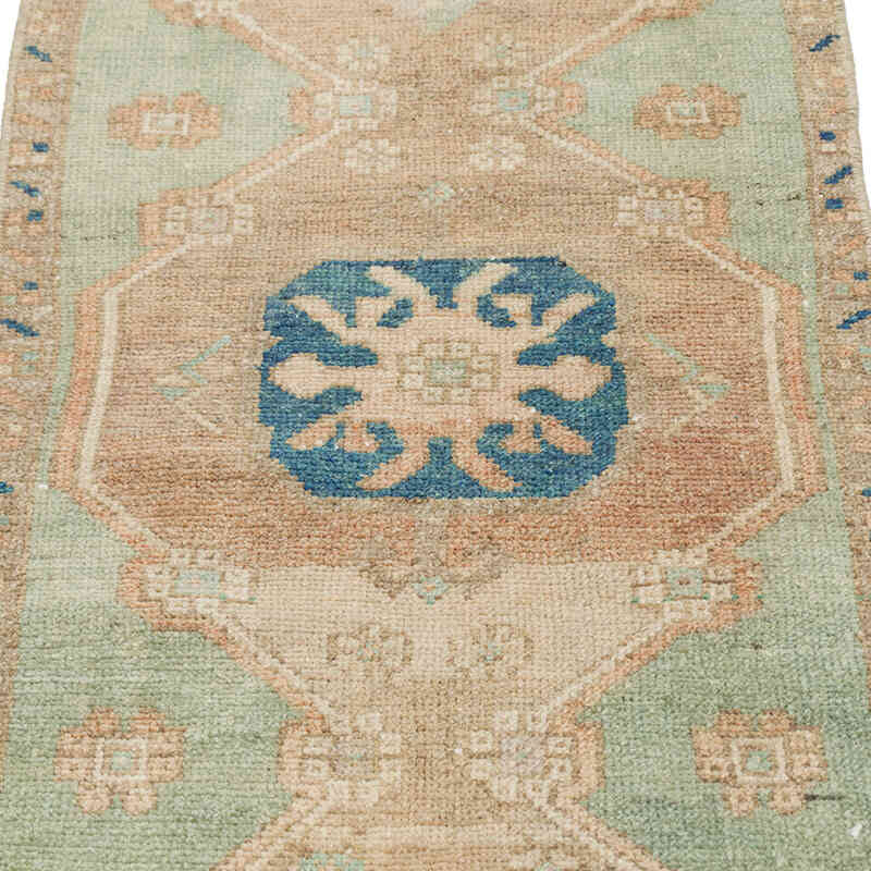 Vintage Turkish Hand-Knotted Rug - 1' 6" x 3' 1" (18" x 37") - K0076275