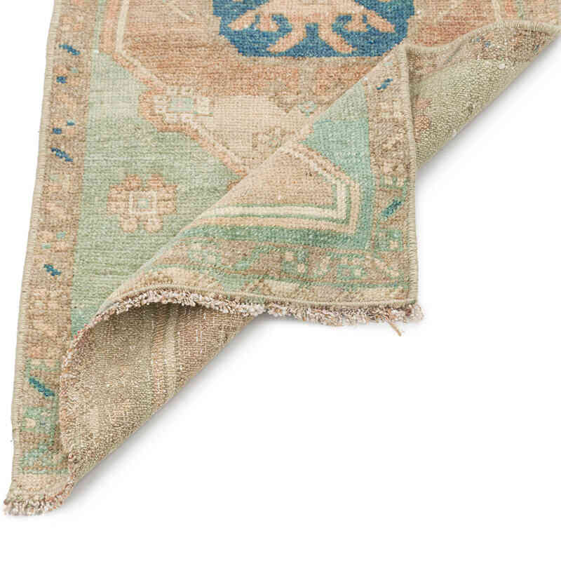 Vintage Turkish Hand-Knotted Rug - 1' 6" x 3' 1" (18" x 37") - K0076275