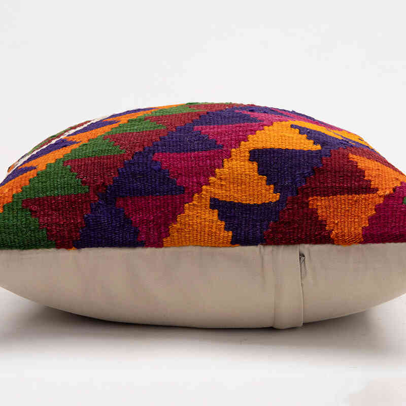 Kilim Yastık Kılıfı - 50 cm x 50 cm - K0076323