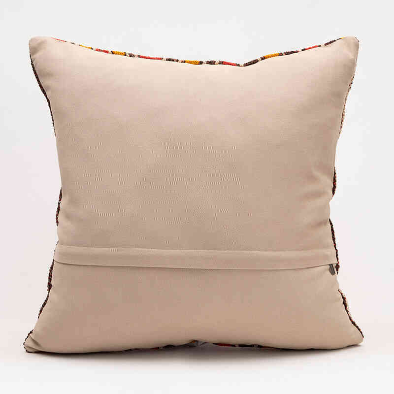 Kilim Pillow Cover - 1' 8" x 1' 8" (20" x 20") - K0076343