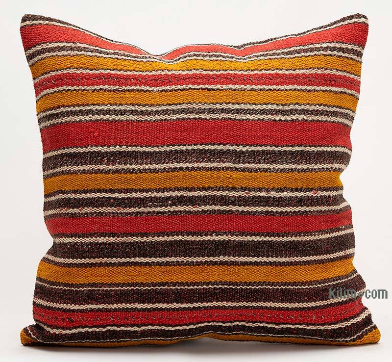 Kilim Pillow Cover - 1' 8" x 1' 8" (20" x 20") - K0076343
