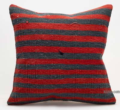 Kilim Pillow Cover - 1' 8" x 1' 8" (20" x 20")