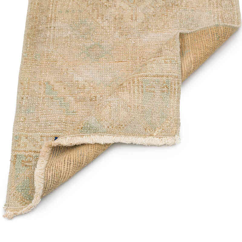 El Dokuma Vintage Halı - 44 cm x 106 cm - K0076408