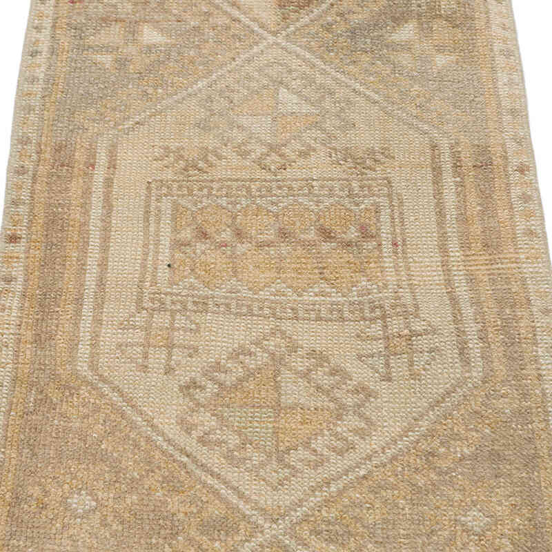 Alfombra Vintage Turca Anudada a Mano - 46 cm x 86 cm - K0076409