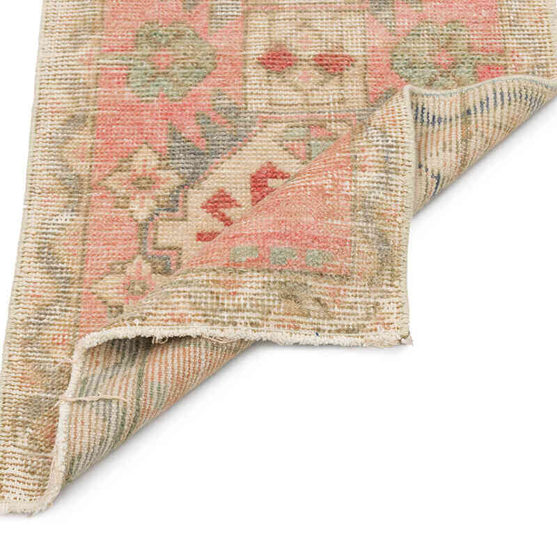 Vintage Turkish Hand-Knotted Rug - 1' 6" x 2' 10" (18" x 34") - K0076413