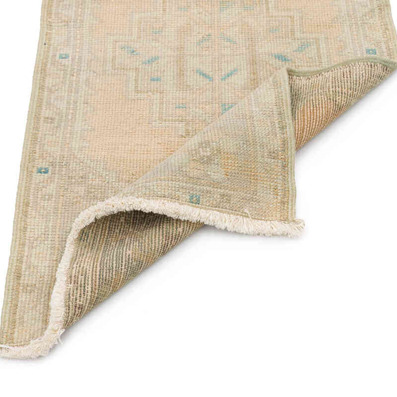 Vintage Turkish Hand-Knotted Rug - 1' 8" x 3' 2" (20" x 38") - K0076422