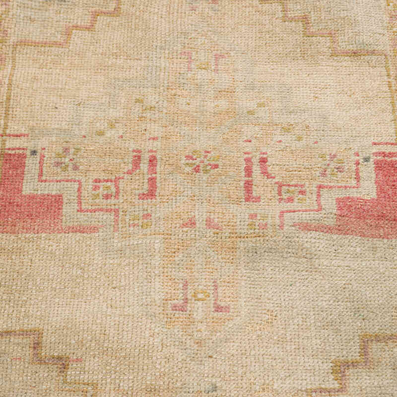 Alfombra Vintage Turca Anudada a Mano - 51 cm x 87 cm - K0076427