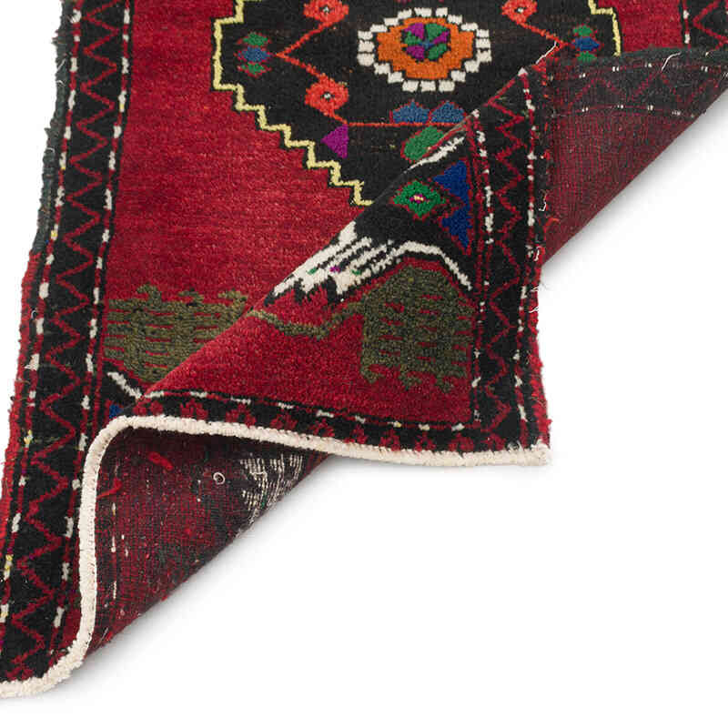 El Dokuma Vintage Halı - 51 cm x 109 cm - K0076435