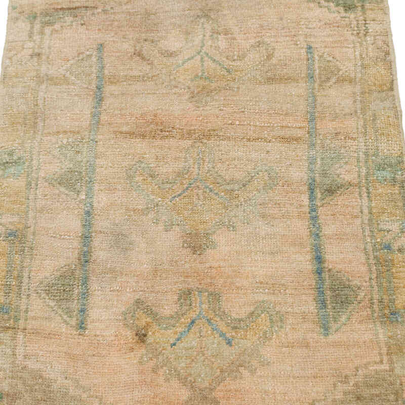 Vintage Turkish Hand-Knotted Rug - 1' 6" x 2' 7" (18" x 31") - K0076440