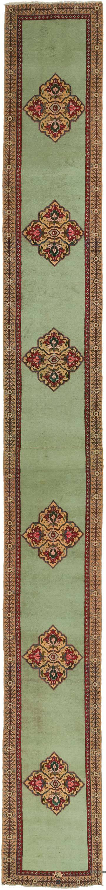 Vintage Anadolu Yolluk - 88 cm x 762 cm