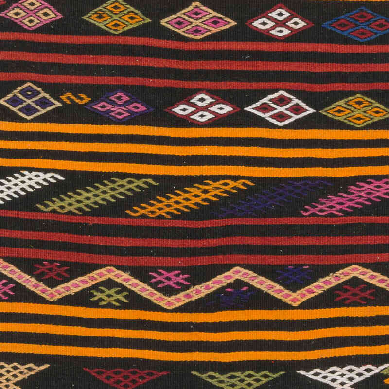 Alfombra Vintage Anatolian Kilim - 122 cm x 156 cm - K0076451