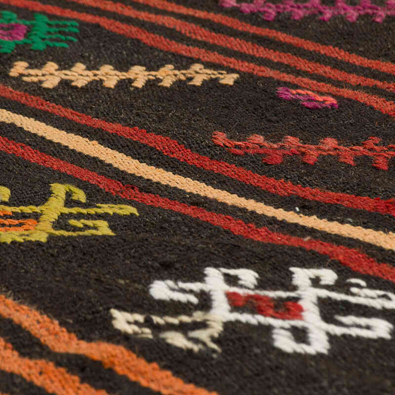 Alfombra Vintage Anatolian Kilim - 131 cm x 126 cm - K0076452