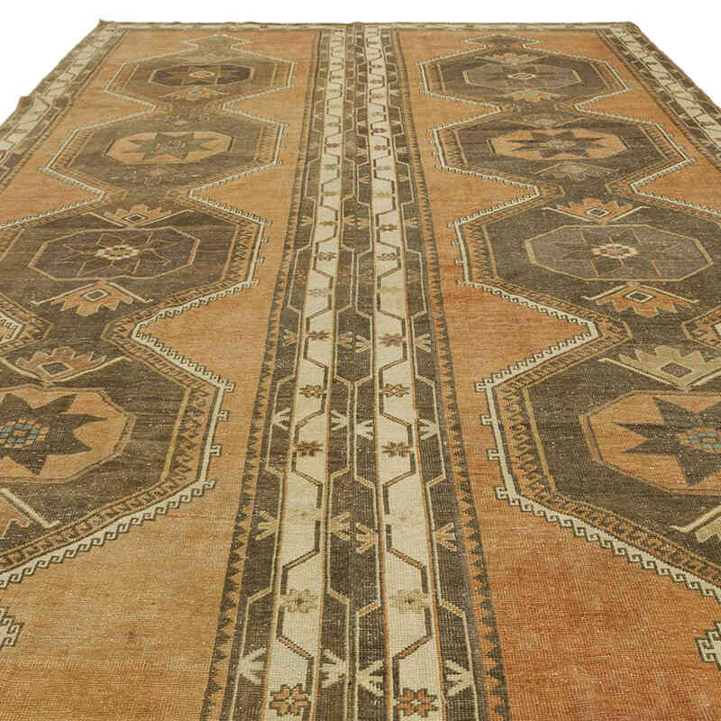 Alfombra Vintage Turca Anudada a Mano - 264 cm x 408 cm - K0076454