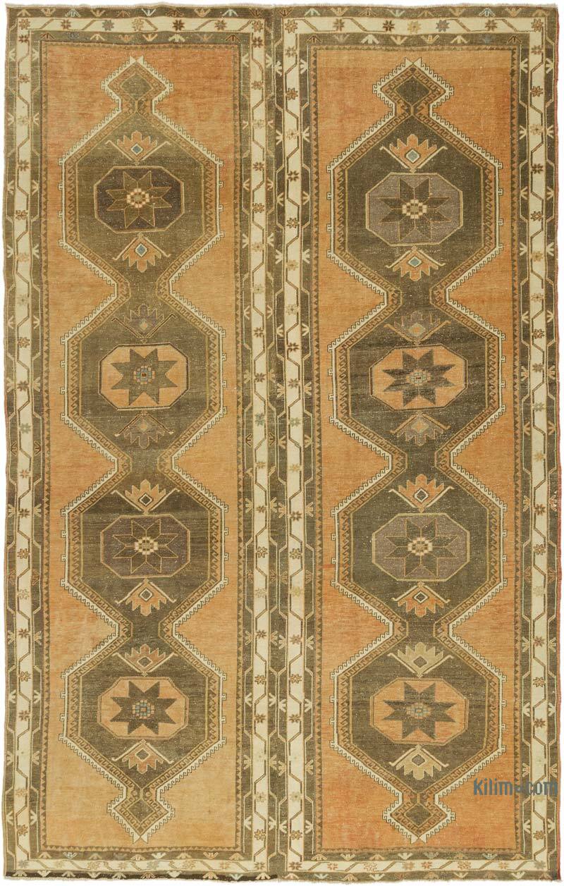 Alfombra Vintage Turca Anudada a Mano - 264 cm x 408 cm - K0076454