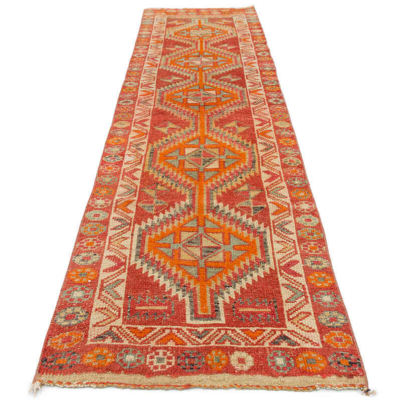 Vintage Anadolu Yolluk - 82 cm x 300 cm - K0076455