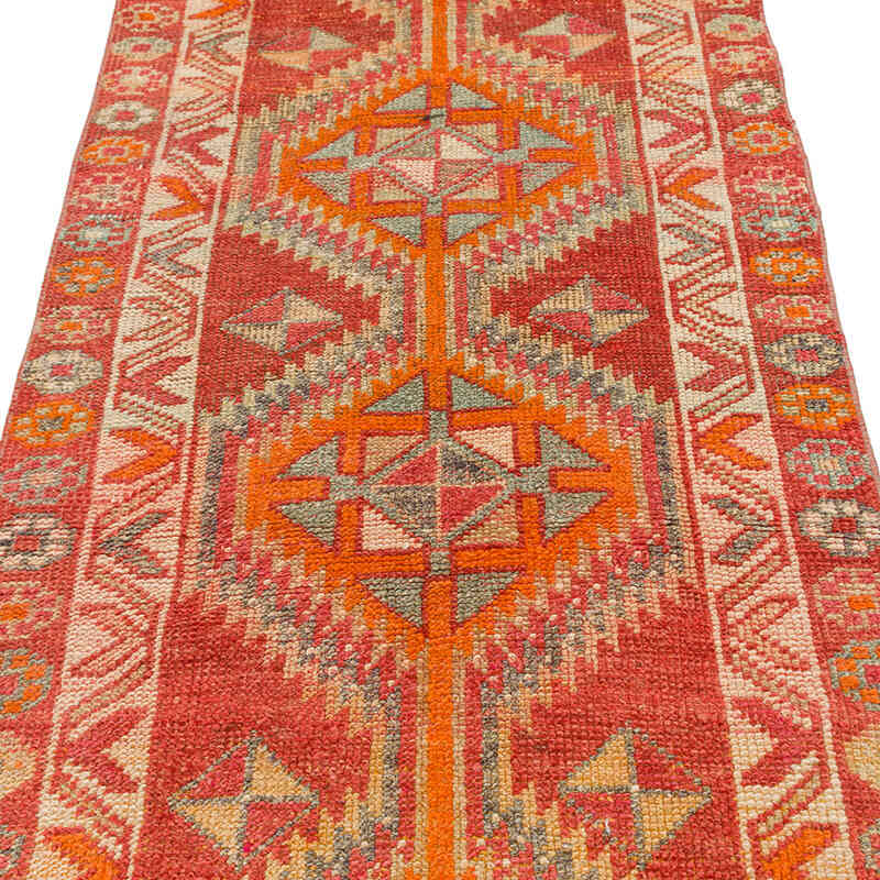 Vintage Anadolu Yolluk - 82 cm x 300 cm - K0076455
