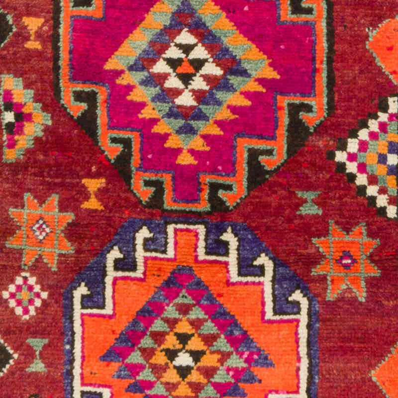 Vintage Tribal Runner Rug - 3'  x 11' 11" (36" x 143") - K0076462
