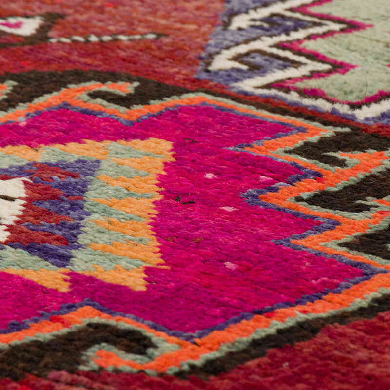 Vintage Tribal Runner Rug - 3'  x 11' 11" (36" x 143") - K0076462