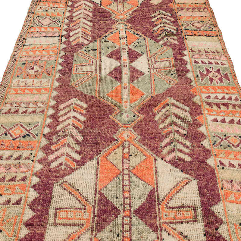 Vintage Tribal Runner Rug - 4'  x 11' 8" (48" x 140") - K0076464