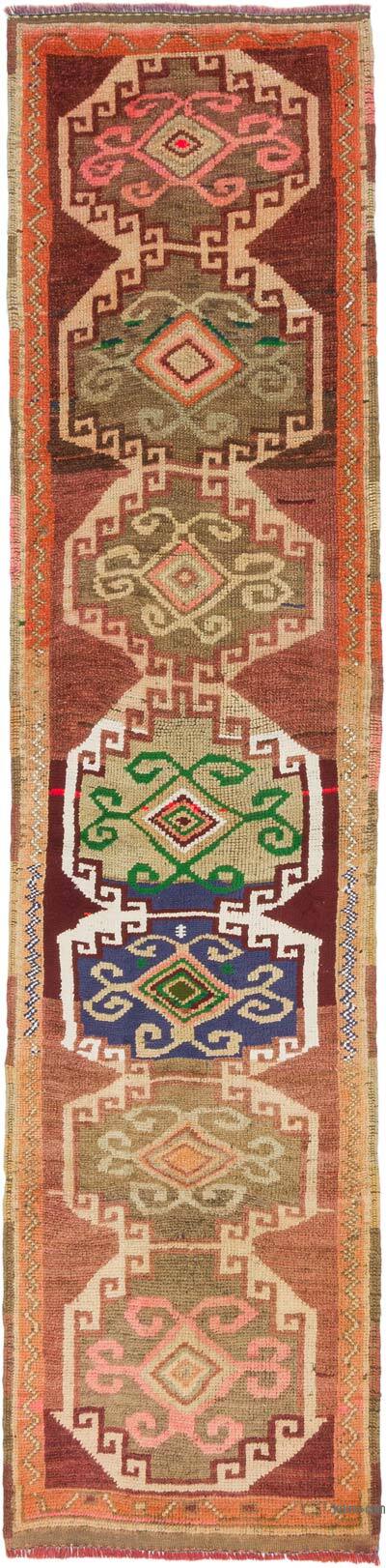 Vintage Tribal Runner Rug - 2' 7" x 10' 6" (31" x 126")