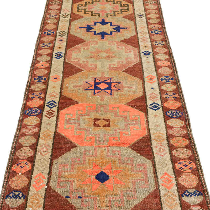 Vintage Anadolu Yolluk - 77 cm x 314 cm - K0076469