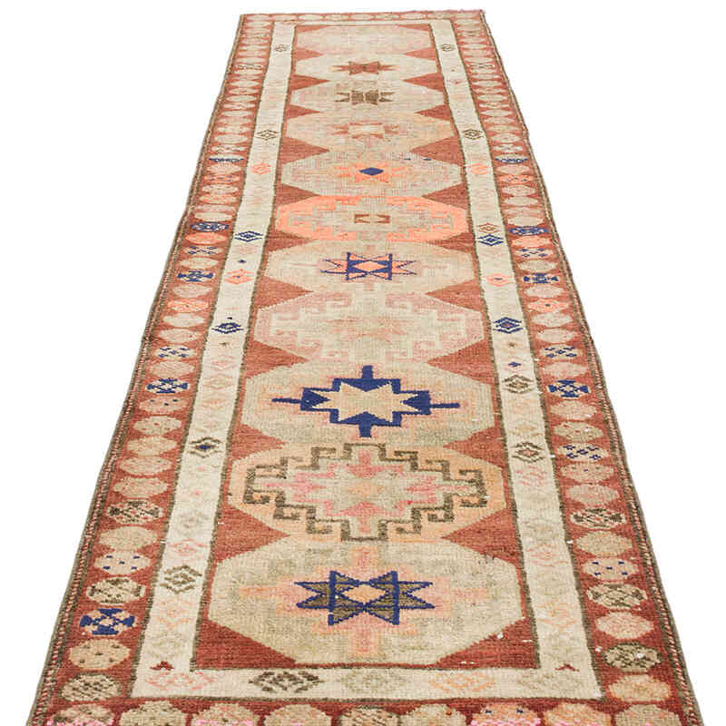 Vintage Anadolu Yolluk - 77 cm x 314 cm - K0076469