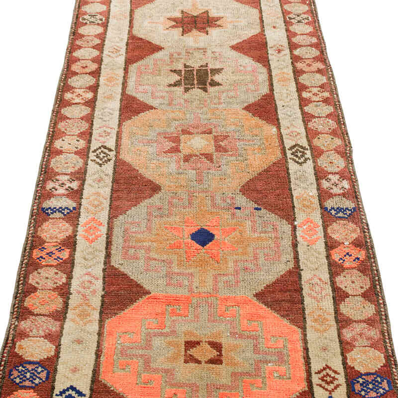 Vintage Anadolu Yolluk - 77 cm x 314 cm - K0076469