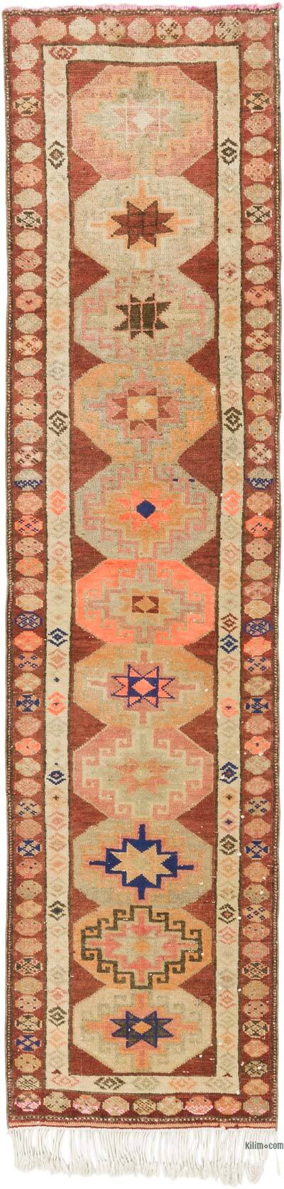 Alfombra Vintage de pasillo - 77 cm x 314 cm