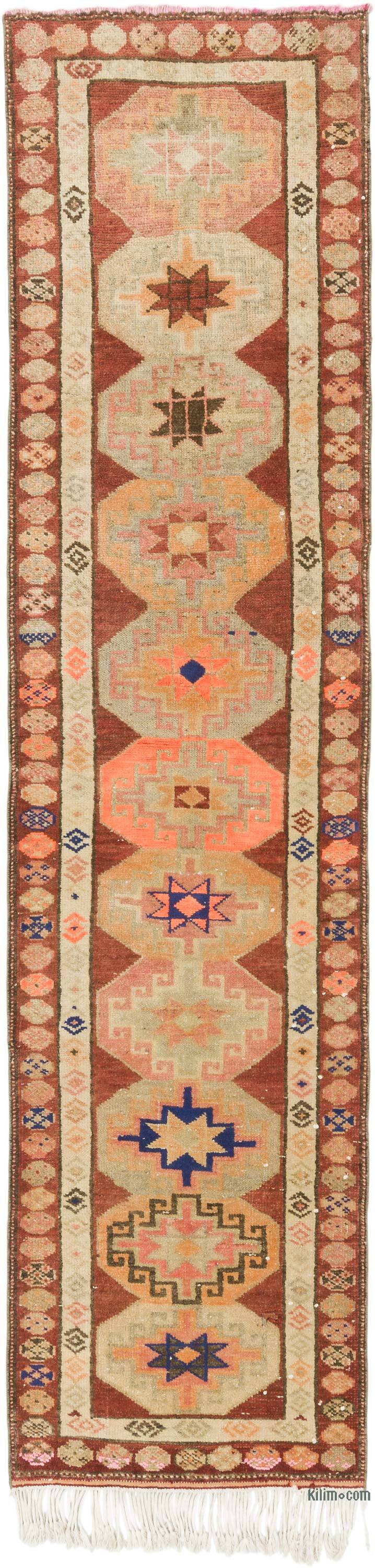 Vintage Anadolu Yolluk - 77 cm x 314 cm - K0076469