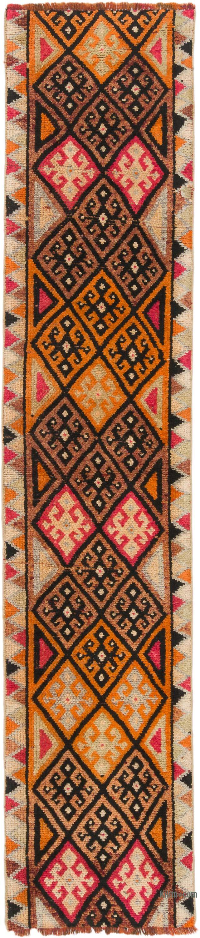 Alfombra Vintage de pasillo - 70 cm x 340 cm - K0076472