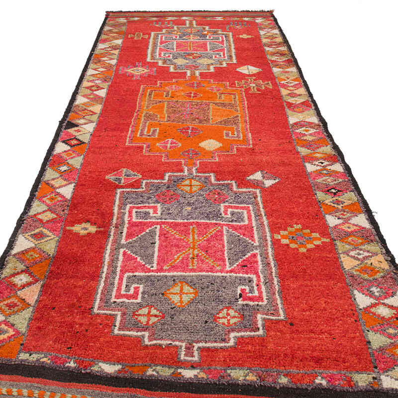 Alfombra Vintage de pasillo - 120 cm x 342 cm - K0076474