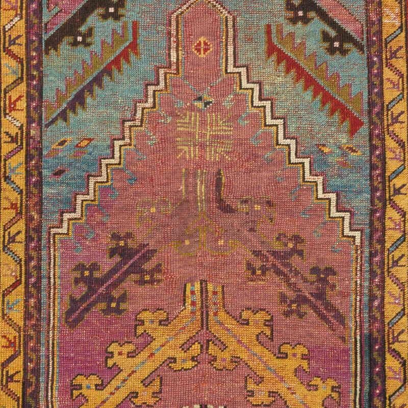 Antika Mucur El Dokuması Halı - 114 cm x 167 cm - K0076476