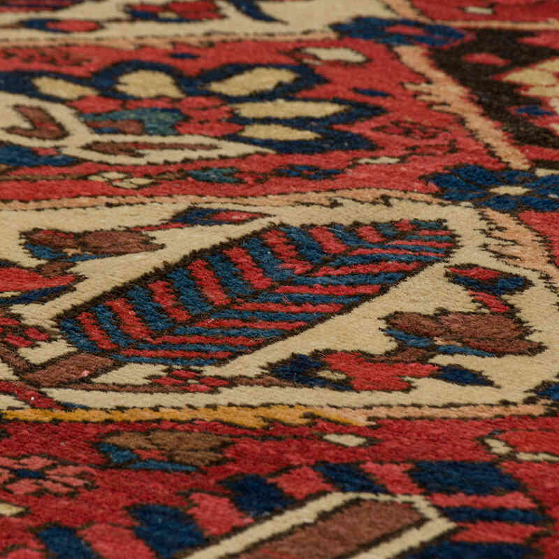 Vintage Hand-Knotted Oriental Rug - 5' 2" x 6' 9" (62" x 81") - K0076481