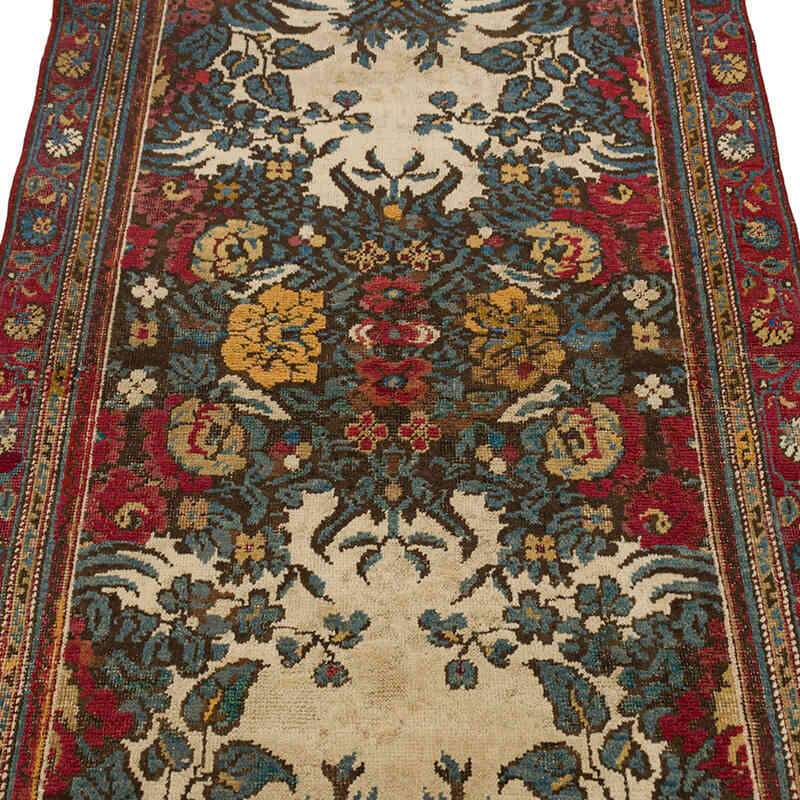 El Dokuma Vintage Halı - 84 cm x 165 cm - K0076484