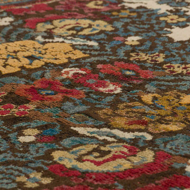 El Dokuma Vintage Halı - 84 cm x 165 cm - K0076484