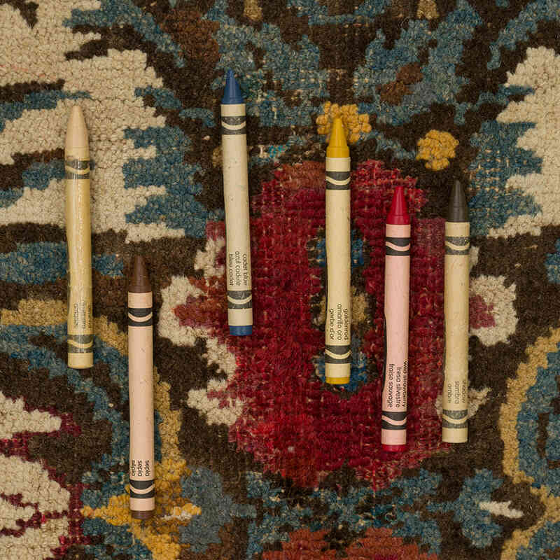 El Dokuma Vintage Halı - 84 cm x 165 cm - K0076484
