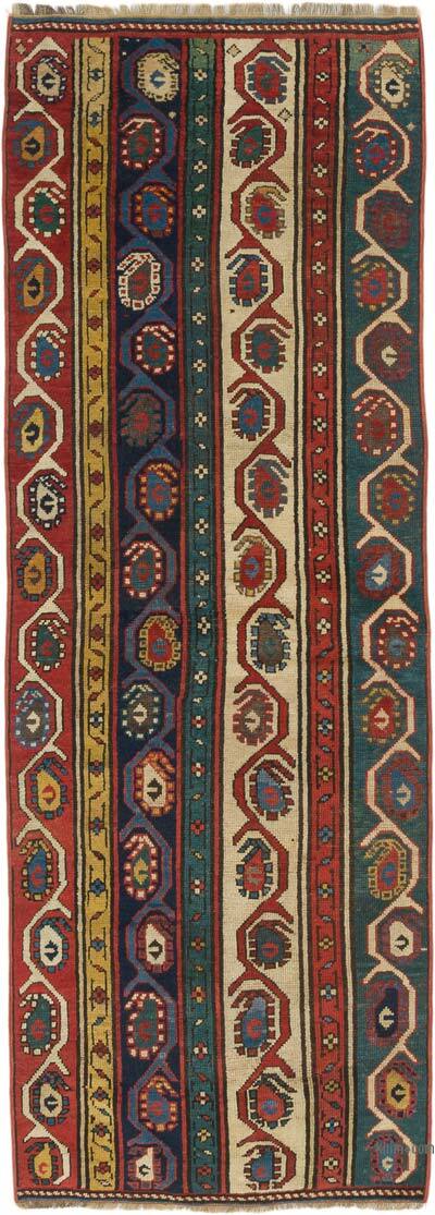 Alfombra Vintage Turca Anudada a Mano - 69 cm x 195 cm