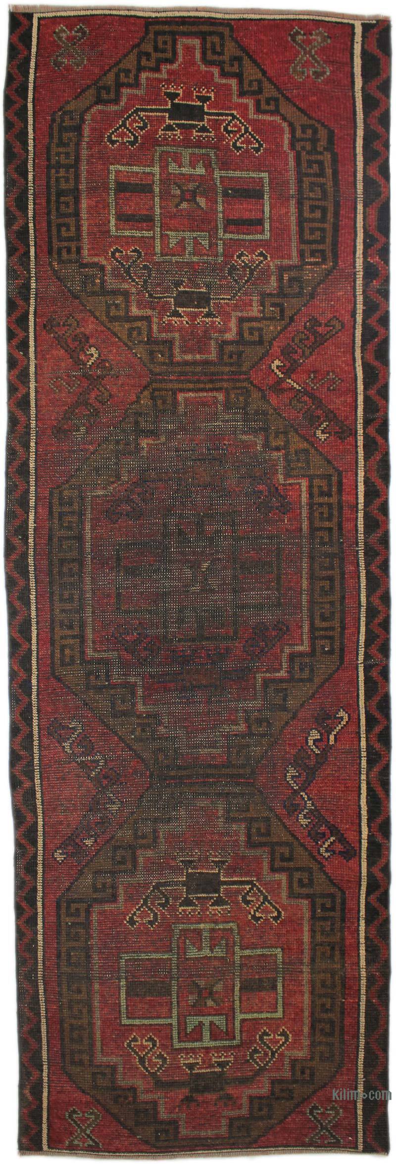 Vintage Anadolu Yolluk - 104 cm x 315 cm - K0076504