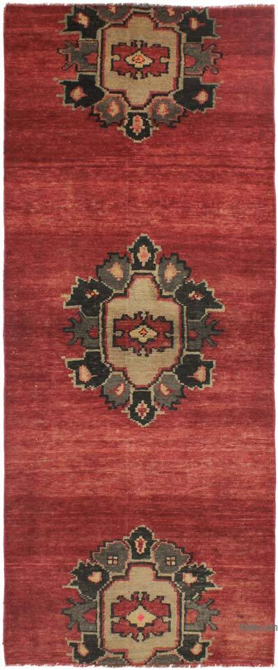 Alfombra Turca Vintage De Pasillo - 90 cm x 218 cm