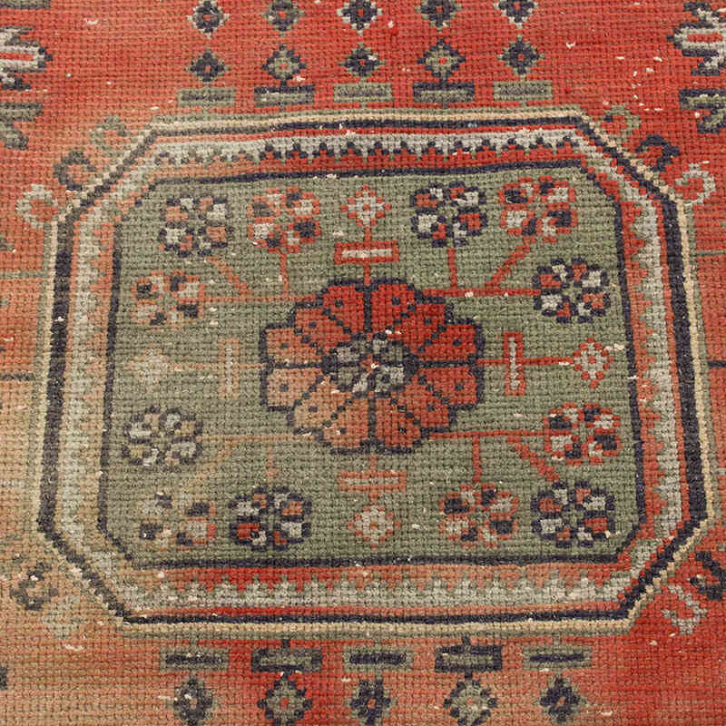 Vintage Turkish Hand-Knotted Runner - 4' 6" x 10' 9" (54" x 129") - K0076513