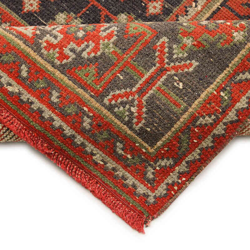 Vintage Turkish Hand-Knotted Runner - 4' 6" x 10' 9" (54" x 129") - K0076513