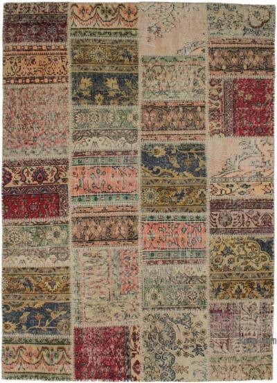 Patchwork El Dokuma Halı - 166 cm x 240 cm
