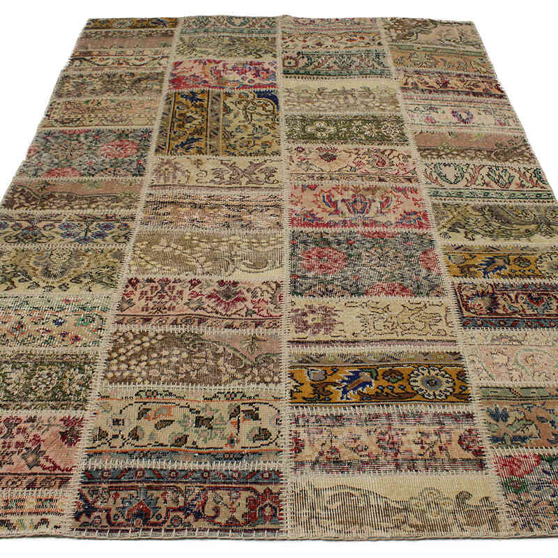 Alfombra Turca de Retazos - 168 cm x 250 cm - K0076519